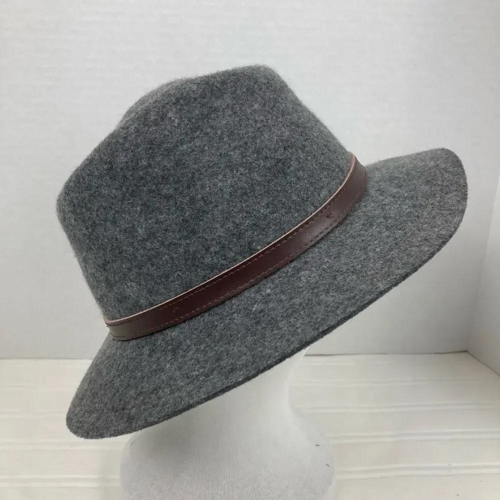 Sunday Afternoons Quinn Fedora Hat Womens OS Gray Wool Felt UPF50+ Outdoors Boho